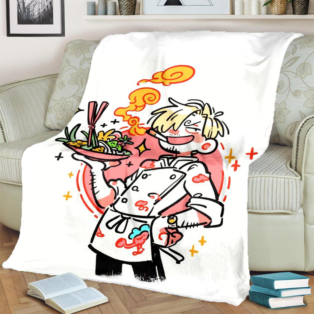 Warm Flannel "ONE PIECE" Blanket Comfortable Print for Sofa, Bed, Bedroom and Travel