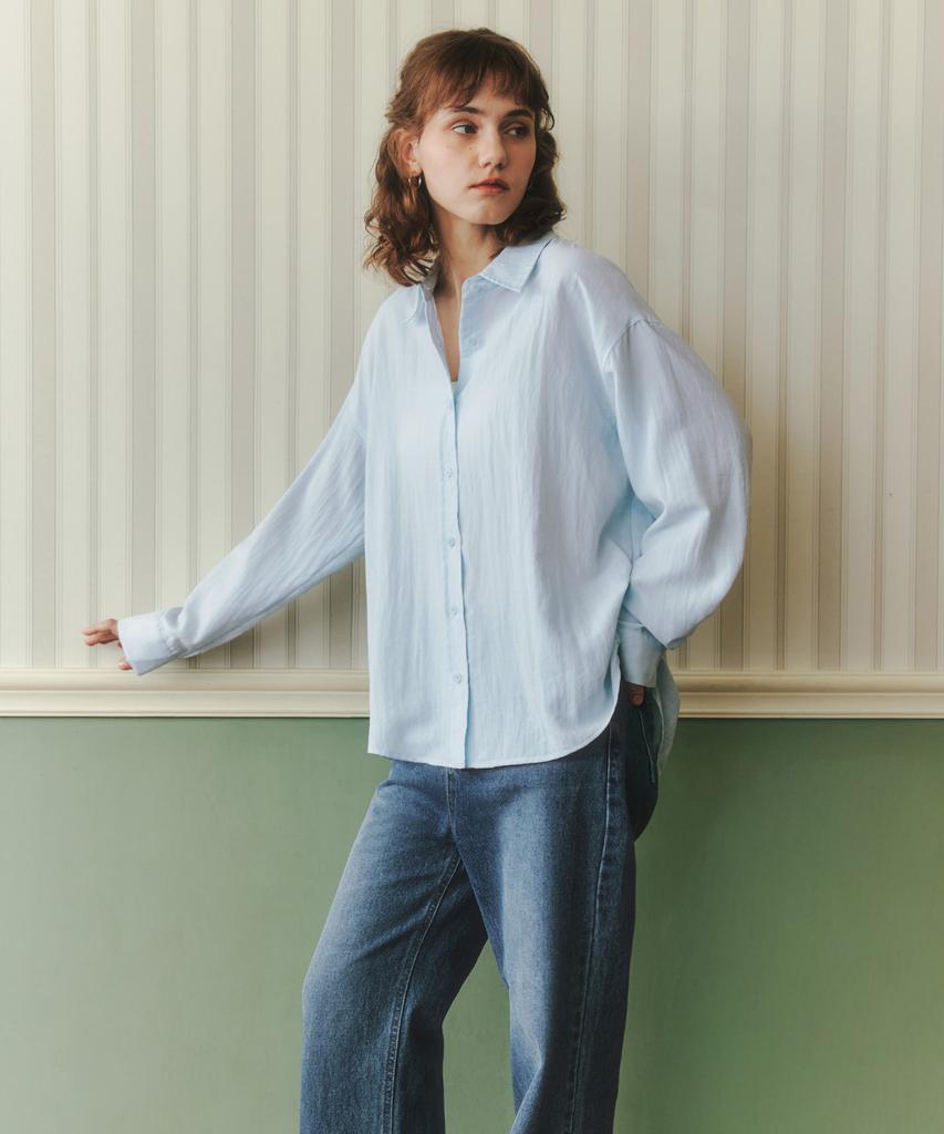 ZEROSTREET [2 Colors] Airy Shirt