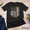 Vintage USA American Flag Proud Badminton Grandma Silhouette Unisex T-shirt