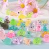 Luminous Cartoon Animal Hair Clips: Rabbit, Duck, Panda, Strawberry, Bear, Turtle