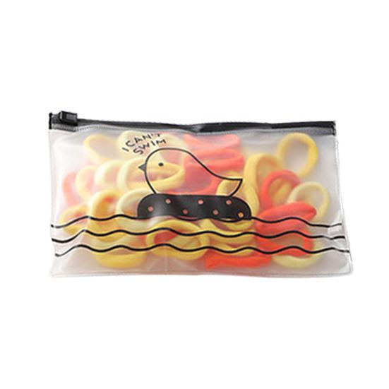 100Pcs Colorful Hair Ties Gentle Towel Ring Material Elastic Bands Hair Rings Styling Lightweight Versatile Accessories