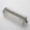 Translucent Simple Mesh Pen Bag Student Exam Stationery Bag Large Capacity Portable Stationery Storage Bag Study Supplies