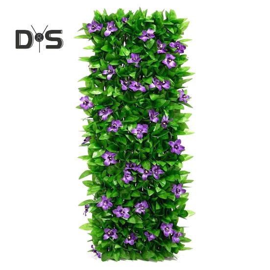 Расширяющиеся панели для садовых цветов, искусственные растения, реалистичные, яркие, устойчивые к ультрафиолетовому излучению, экранирующие искусственные растения