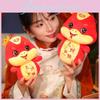 Chinese New Lunar Year Snake Plush Toy Pendant Mascot Ornament Stuffed Doll Gift