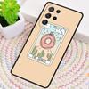 CAKE COFFEE Чехол-карта Таро Боба для Samsung Galaxy note 10 pro S26 Ultra S23 S24 FE S25 S21 S22 PLUS ударопрочный