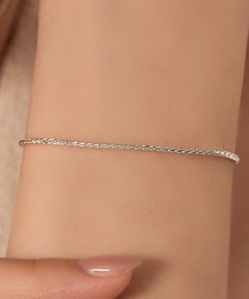 Helene Jewelry Серебряный 925 Противоугонная Цепь Серебряный Браслет