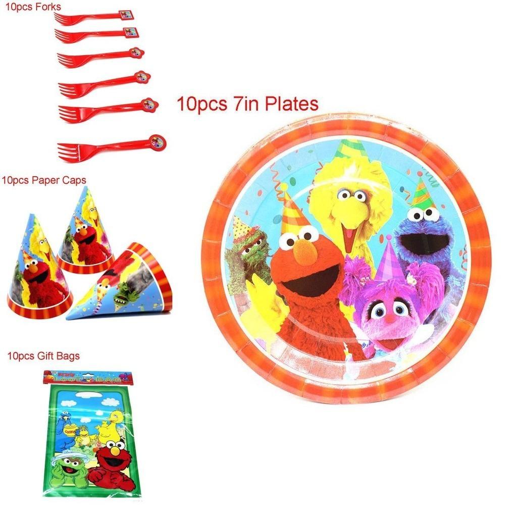 Fun And Festive Sesame Street Theme Party Supplies