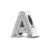 Fit Bracelets Charms 925 Silver 26 Alphabet Letters Charms Beads for Women Fine DIY Birthday Jewelry Gifts Making