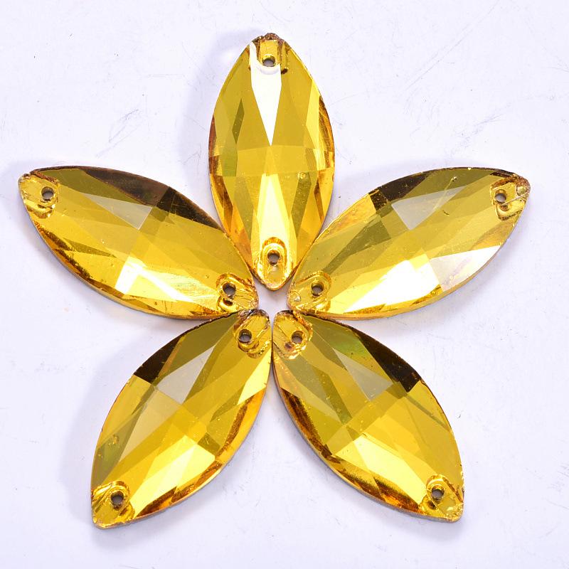 Hand Sewn Drill, Horse Eye Crystal Glass Diy Rhinestone Beauty Clothing Wedding Accessories Accessories