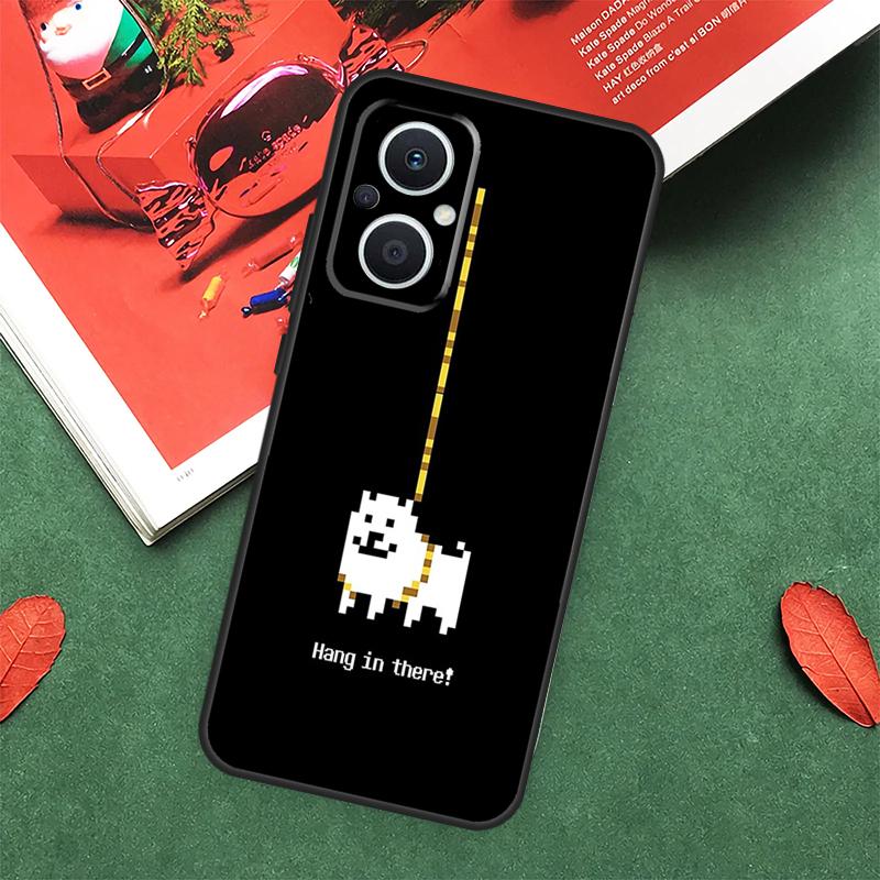 Чехол Undetale Annoying Dog для OPPO Reno 14 13 12 11 10 Pro 14F 13F 12F 11F 8 7 Lite OPPO Find X9 X8 X6 Pro