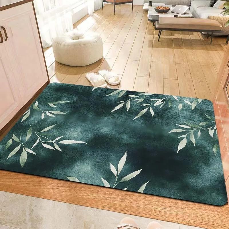 1PC Teddy Dog Pattern Door Mats Kitchen Rugs Non-Slip Pop arts design Bedroom Rugs Bath Mat Carpet for Home Sink Laundry Decor