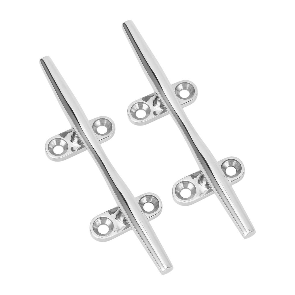 2 шт. 6-дюймовая швартовочная утка для лодки из нержавеющей стали 316, высокополированная морская швартовочная утка для скоростного катера Yac