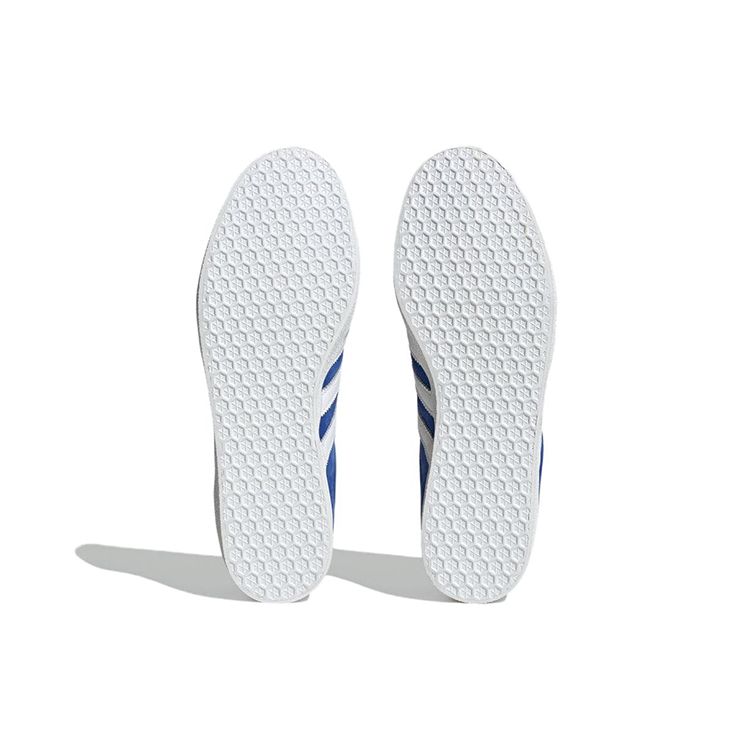 adidas Кроссовки мужские Gazelle 85 Royal Blue Cloud-White Gold-Metallic IG0456