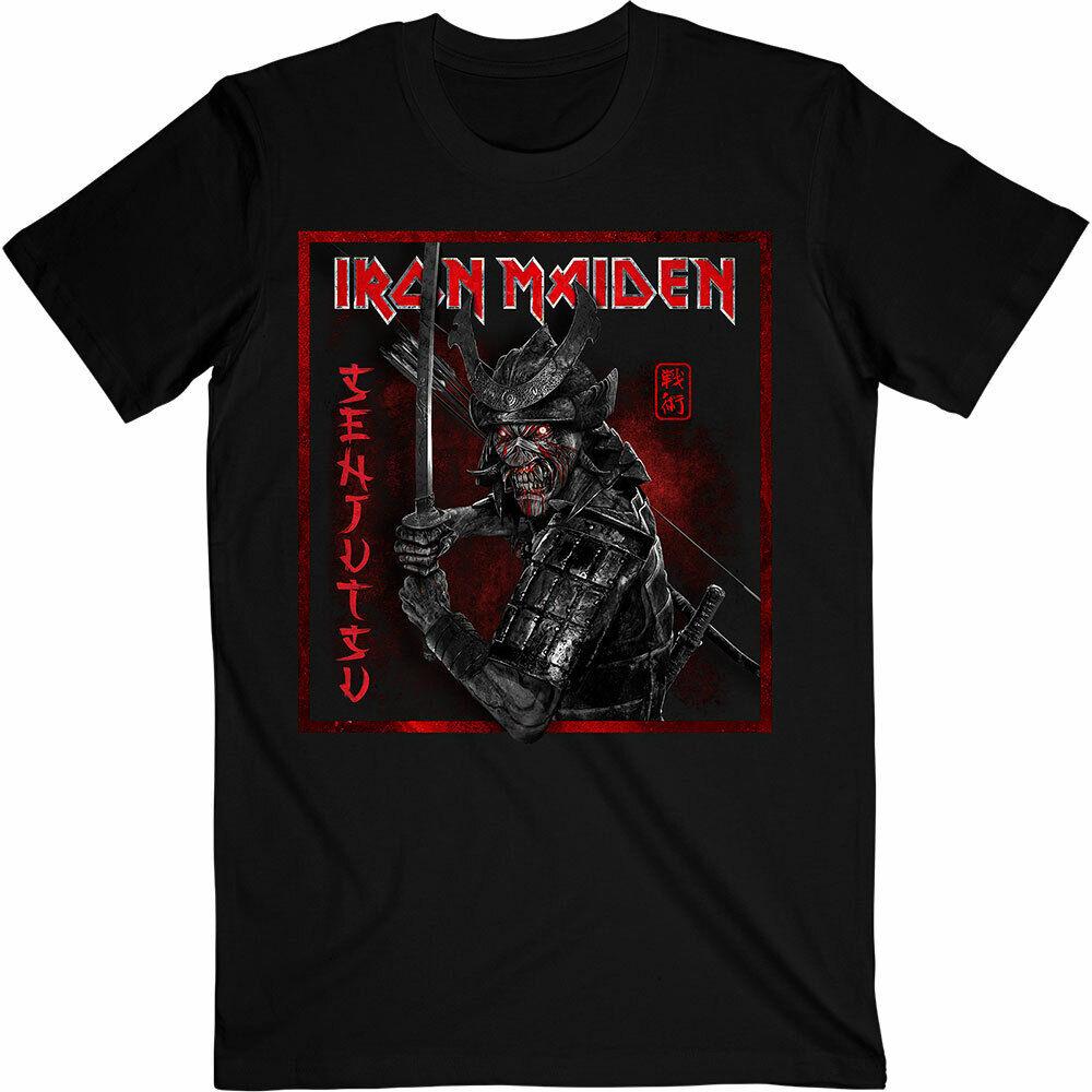 IRON MAIDEN Watermark Senjutsu Album Vintage Metal Rock Band Unisex T-shirt