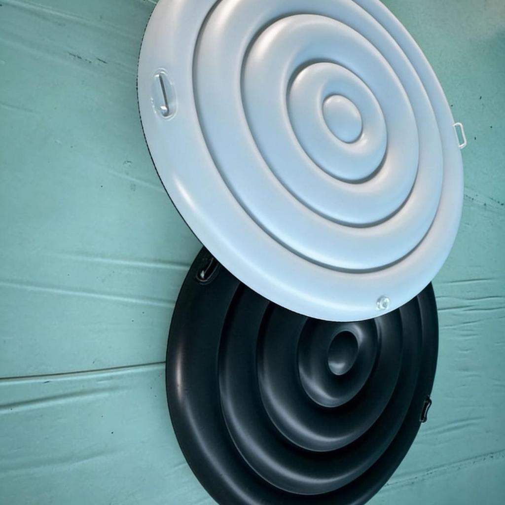 Круглая крышка для уличного бассейна - ПВХ утолщенная, пылезащитная, теплосберегающая крышка для ванны