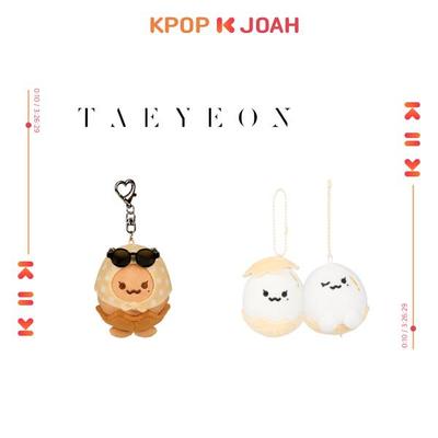 (КУКЛА ТЭНГЭУ - версия «Запеченное яйцо». / МАГНИТ КУКЛА БРЕЛОК) ТЭЁН из (СНСД) [TAENG-GEU-RU-RU] 2025 TAENG-GEU MD