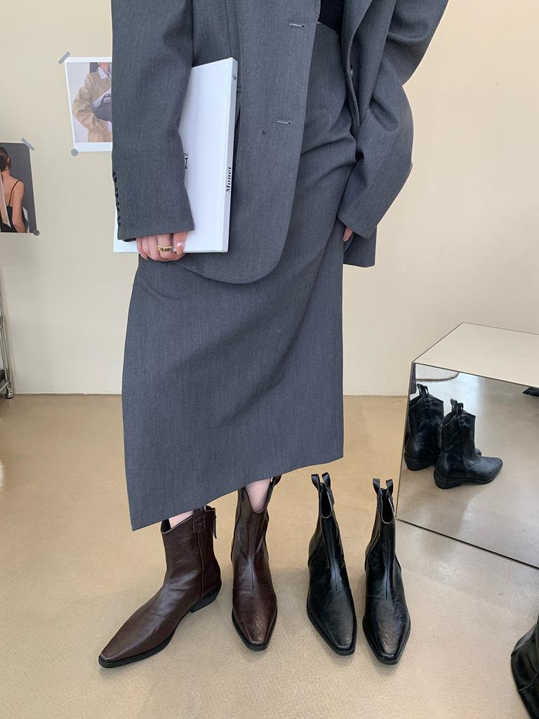 Модные женские ботильоны с круглым носком Chelsea Botas Flat Mid Heelsea Botas, черные, коричневые туфли 2024 года, новые поступления, зимние ботинки для вечеринок, женские 39