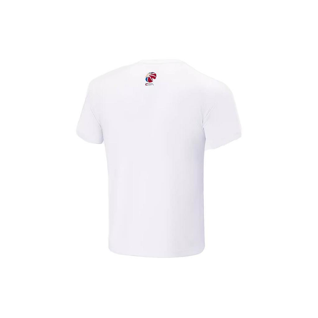 Футболка Li Ning CBA Collection Мужская Белая AHSUB83-1