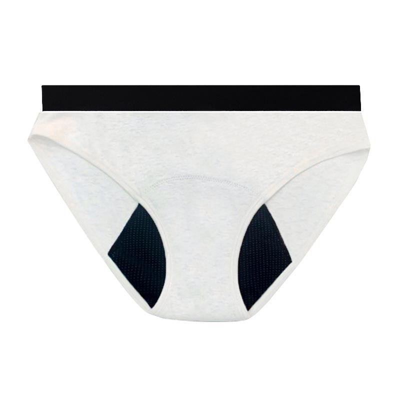 2026 Women's Period Panties Breathable Cotton Physiological Pants Brief 4-Layer Leak-Proof Low-Rise Menstrual Panties