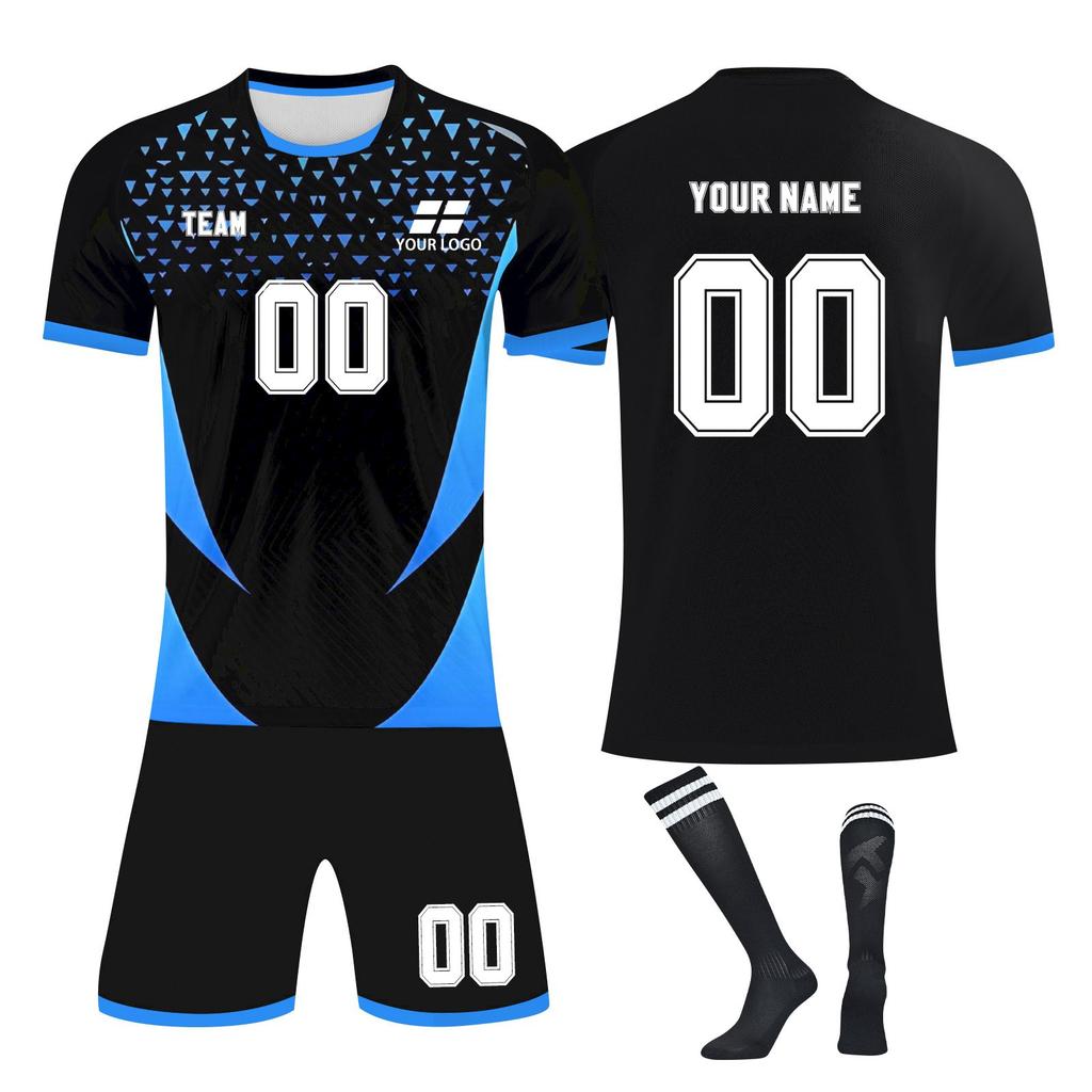 Комплект персонализированных рубашек для мужчин и девочек с именем и номером, футбольные майки на заказ для мальчиков, тренировочный костюм