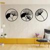 3pcs Exquisite Wall Sculpture Art Decoration - Ginkgo Leaf Wall Art Sculpture, Charming Wall Decoration with Leaf Ginkgo