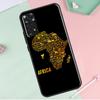 География Карта Африки Раскрашенный Чехол Для Redmi Note 12 Pro Plus Для Redmi Note 10 8 9 11 Pro 12S 11S 10S 9S 9C 10C 12C Чехол