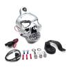 Накладка на клаксон в виде черепа для мотоцикла Harley Davidson Sportster Softail Big Twins V-Rods Stock Cowbell 1992-2020 Дополнительный аксессуар
