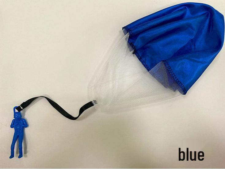 Kids' Hand-Thrown Parachute Toy Soldier for Outdoor Play