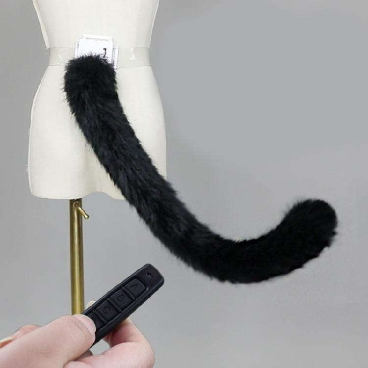 Мягкий Длинный Хвост Пульт Дистанционного Управления Кошки Хвост Виляет Хвостом Лисы Костюм Хвост Маскарадный Костюм Животное Хвост Украшения для Вечеринки