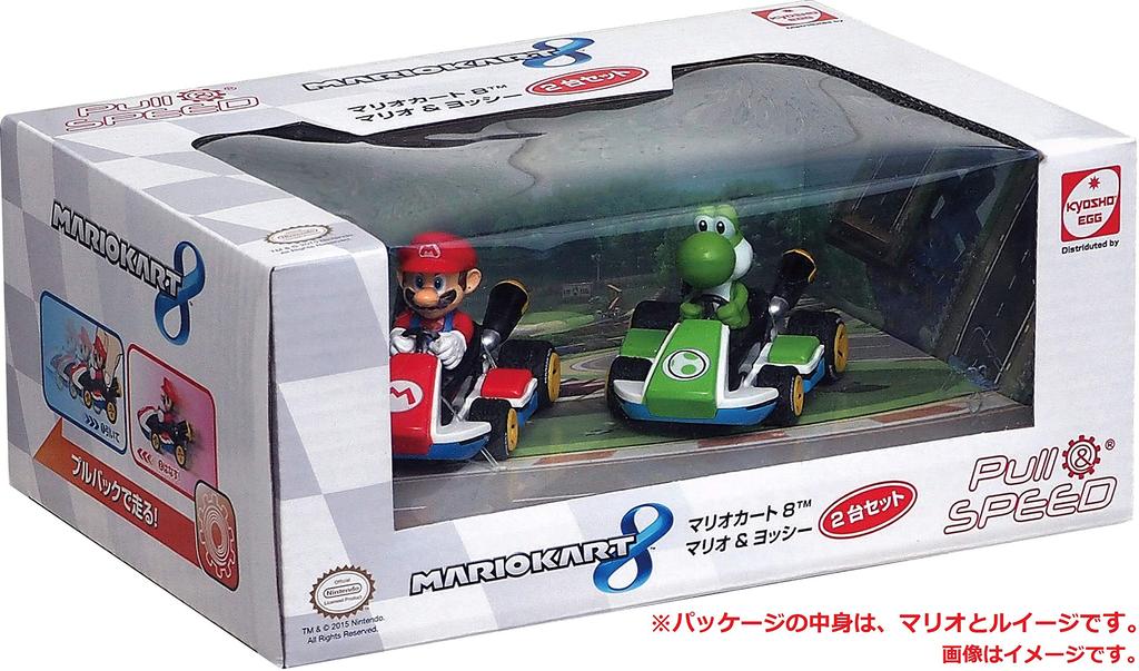 Mario Kart Mario Circuit Pullback Марио Луиджи и