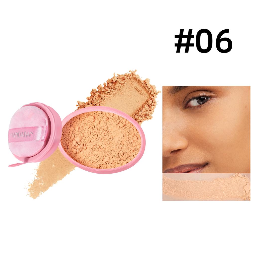 Рассыпчатая пудра для лица Матовая прозрачная водостойкая натуральная спрей для контроля жирности кожи Пудра для фиксации макияжа