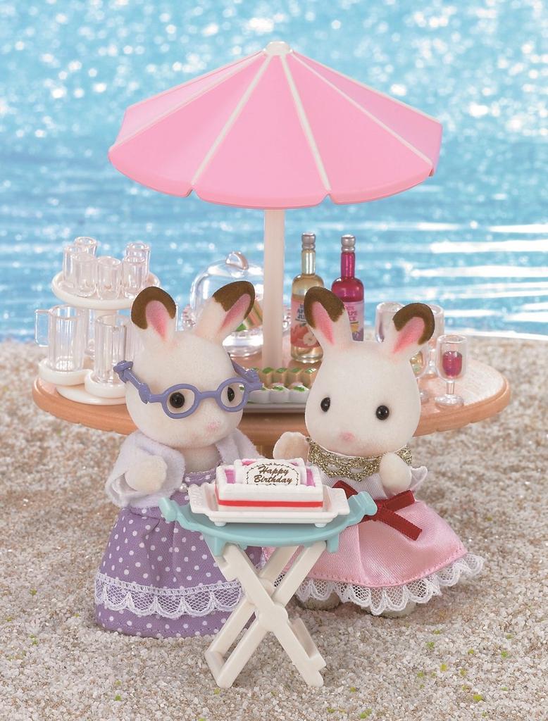 Sylvanian Families Family Trip Birthday [Seaside Party] M-02