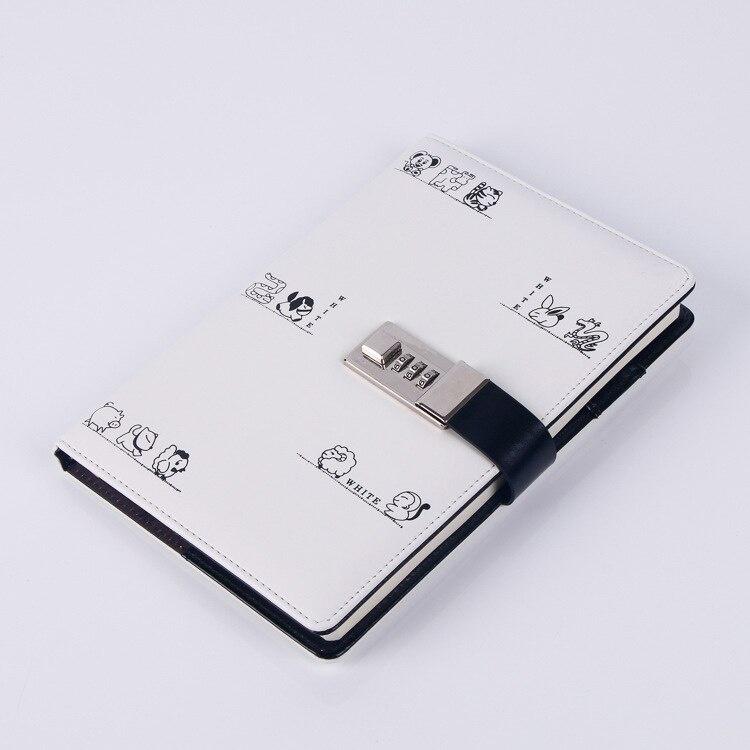 Блокировка Дневник Книга Паролей Бизнес-Блокнот Созвездие Тетрадь Книга Паролей Ученика Милый Мультфильм