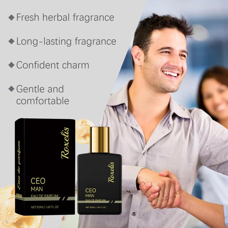 Roxelis Herbal Fresh Perfume Natural Fragrance Garden Wood Fragrance Citrus Lavender Lasting Fragrance Male Perfume