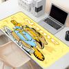 Custom Name Personalized Garfield Pattern Mousepad, Laptop PC Desk Mat, Decorative Desk Mat for Home Keyboard Pad Gift