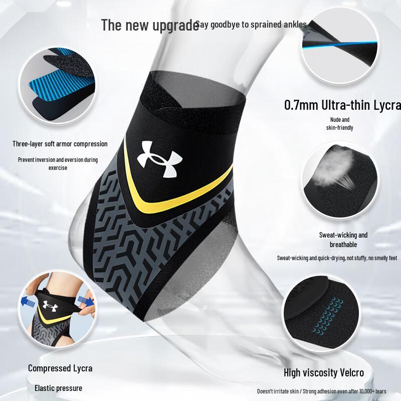 Under Armour Спортивный бандаж для поддержки голеностопа