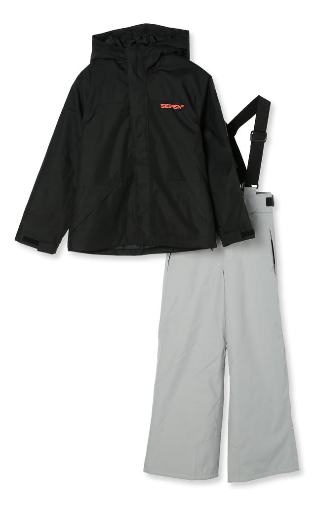 Ocean Pacific SevenTwo 143130 Adjustable Snowwear Size 140 Boys' Set, Black,