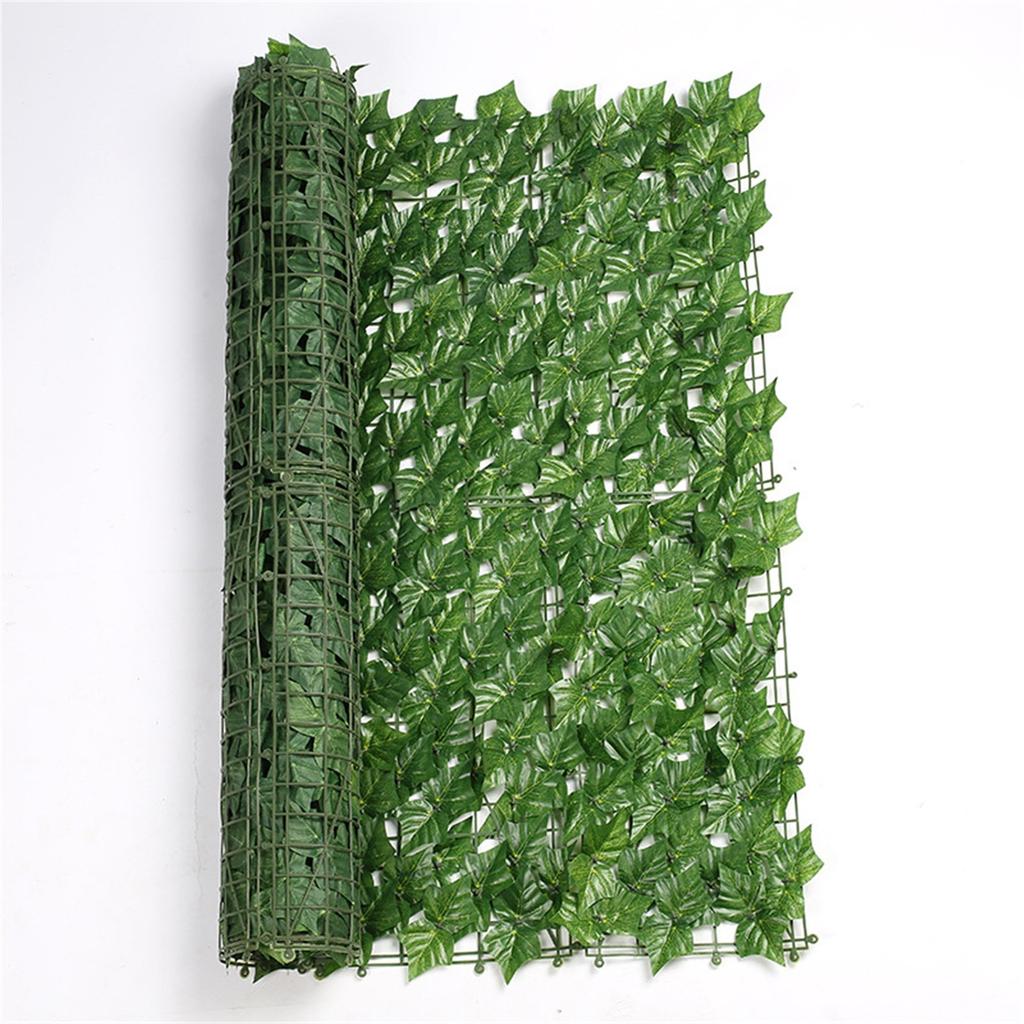 Artificial Hedges Faux Ivy Leaves Fence 19.6-118inch Artificial Faux Ivy Fence