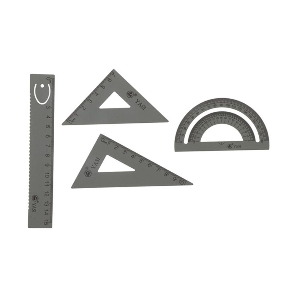 Делительная линейка, набор прямых треугольных линеек, многофункциональная линейка для черчения, линейка для черчения, для студентов