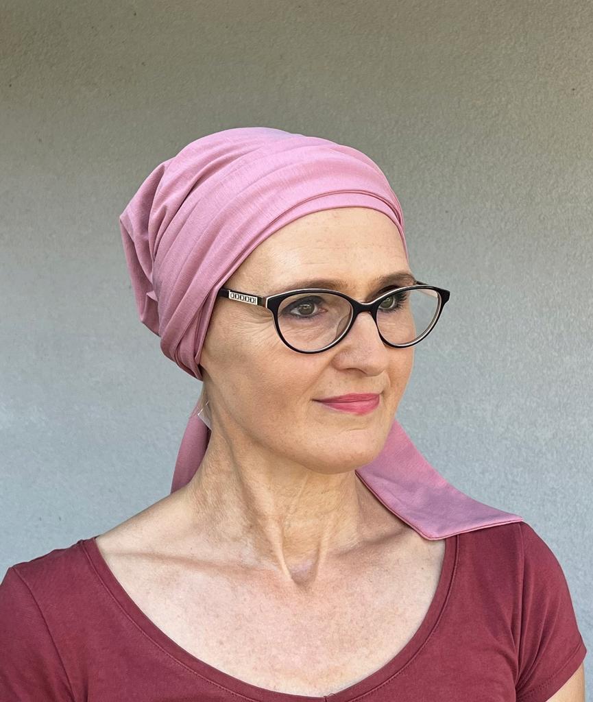 Turban Damski Lara 013 Mięciutka Chusta Z Bambusa Także Po Chemioterapii