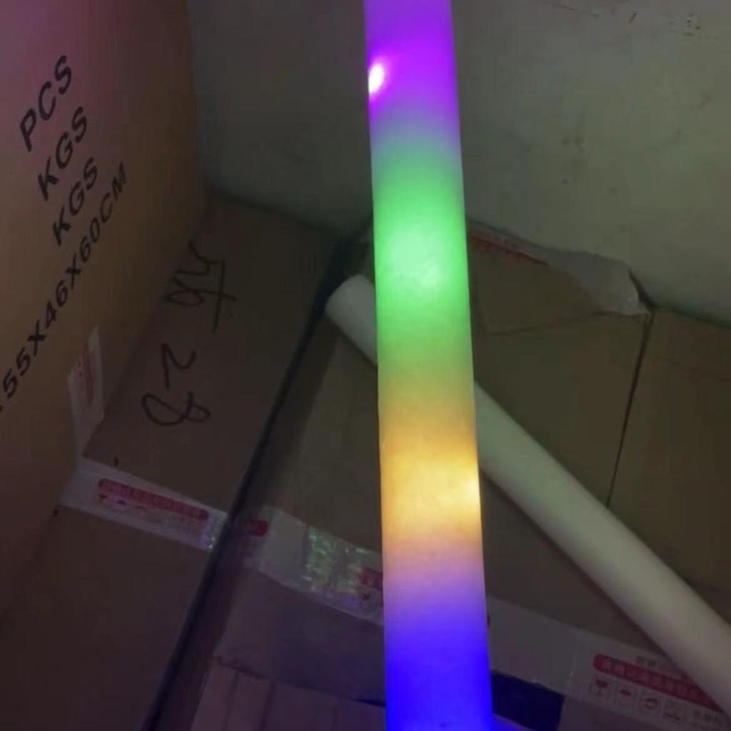 Seven-Color LED Foam Glow Stick for Concerts and Festivals