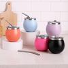 Double Wall Portable Egg Cup 5oz Tumbler Cup Tea Mug Argentine Yerba Mate Cup  Office