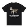 I Eat CeUnisext Cursed Cat Funny Meme T Shirt for Unisex Women Fashion Casual Short Sleeve T Shirts Male Oversized Cotton Tshirt Tops