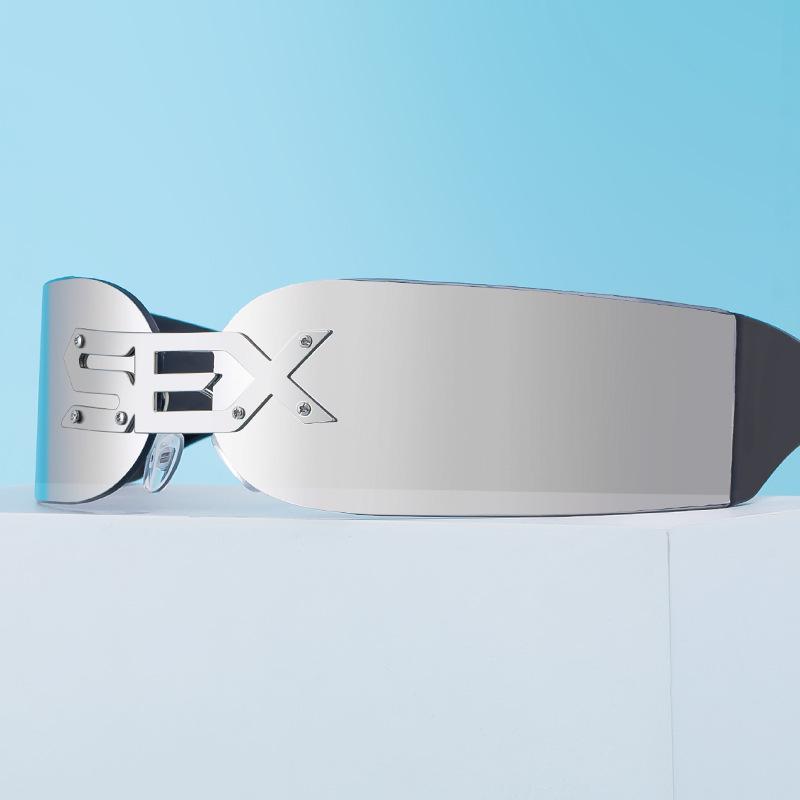 Модные солнцезащитные очки без оправы женские модные высококачественные солнцезащитные очки в стиле Y2K для мужчин