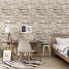 Retro 3D Simulation Khaki Brick Pattern Peel and Stick Wallpaper Self Adhesive Contact Paper Removable Waterproof Wallpaper For Furniture