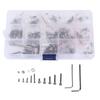 320pcs Screws Nuts Gasket Assortment Set 304 Stainless Steel M2 M3 Hex Bolts Washer Kit for Cars Trucks