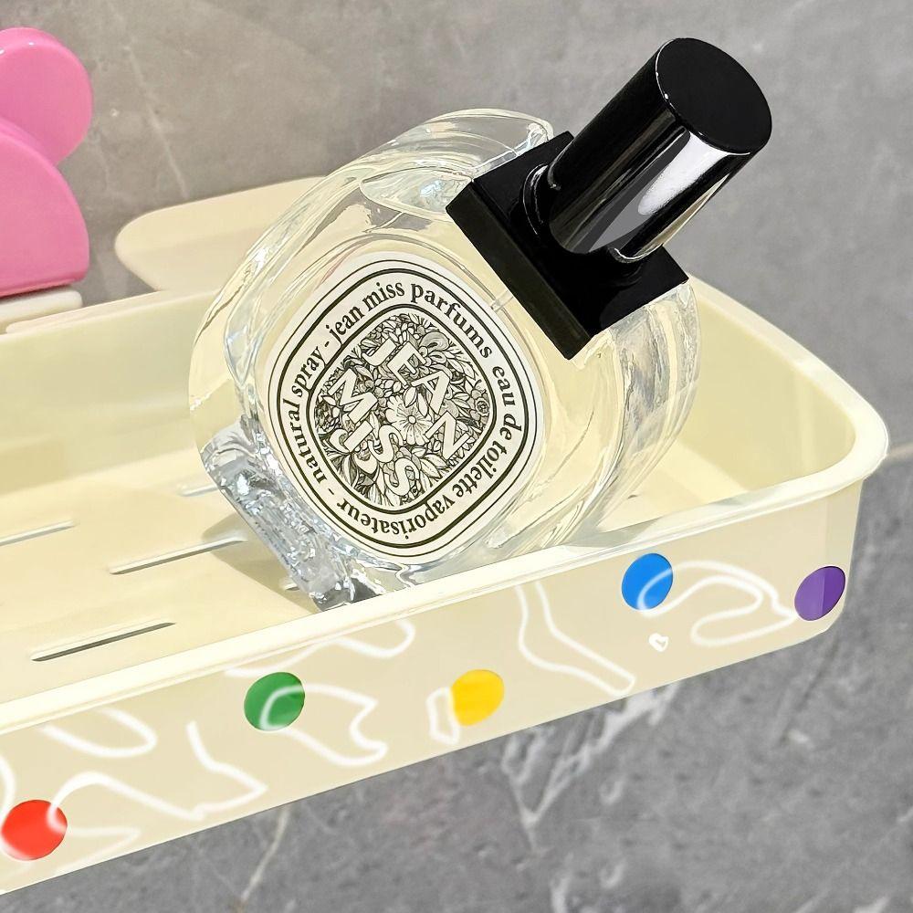 Suction Cup Design Dopamine Faucet Rack Space-saving Punch-free Rack Bathroom Solutions