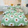 Comfortable and Warm Dormitory Bed Three-piece Set, Bed Sheet Quilt Cover Four-piece Set