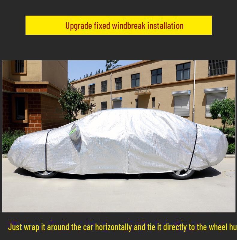 Премиальный всепогодный автомобильный чехол 2021 года: Защита от солнца, дождя и пыли.