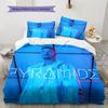 M Pokora Pattern Bedding,Quilt Set Quilt Cover Pillowcase Home Birthday Gift (1 * duvet cover + 2 * pillowcase, without core)